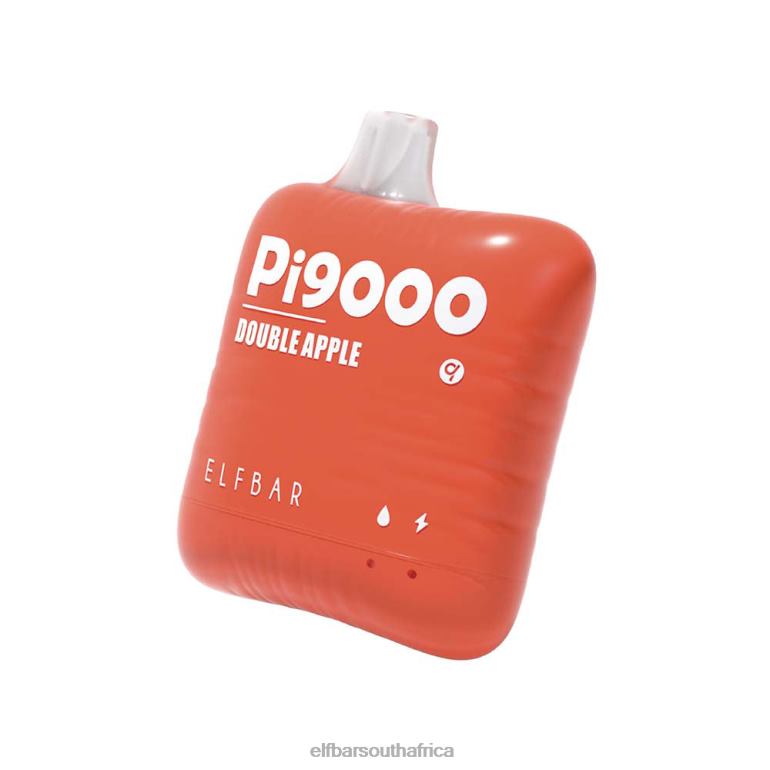 B8D2Z106 ELFBAR Pi9000 Disposable Vape 9000 Puffs Double Apple