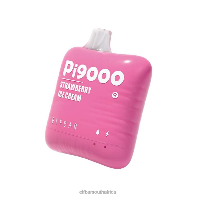 B8D2Z119 ELFBAR Pi9000 Disposable Vape 9000 Puffs Strawberry Ice Cream