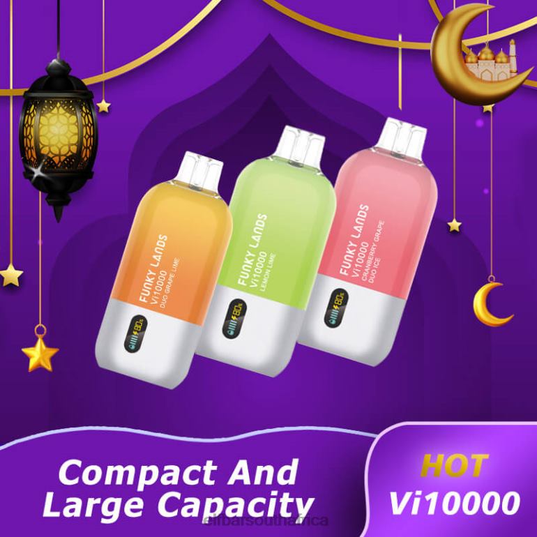 B8D2Z158 ELFBAR Funky Lands Disposable Vape Vi10000 Puffs Blueberry Ice