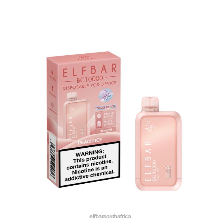 B8D2Z2 ELFBAR Best Flavor Disposable Vape BC10000 Ice Series Strawberry Kiwi Ice