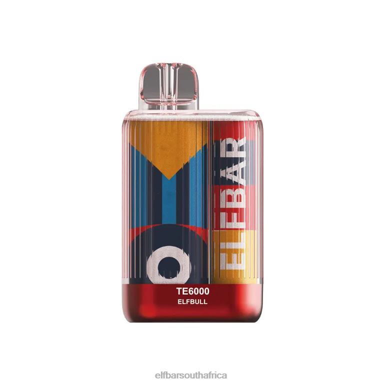 B8D2Z87 ELFBAR Disposable Vape TE6000 Puffs Elfbull