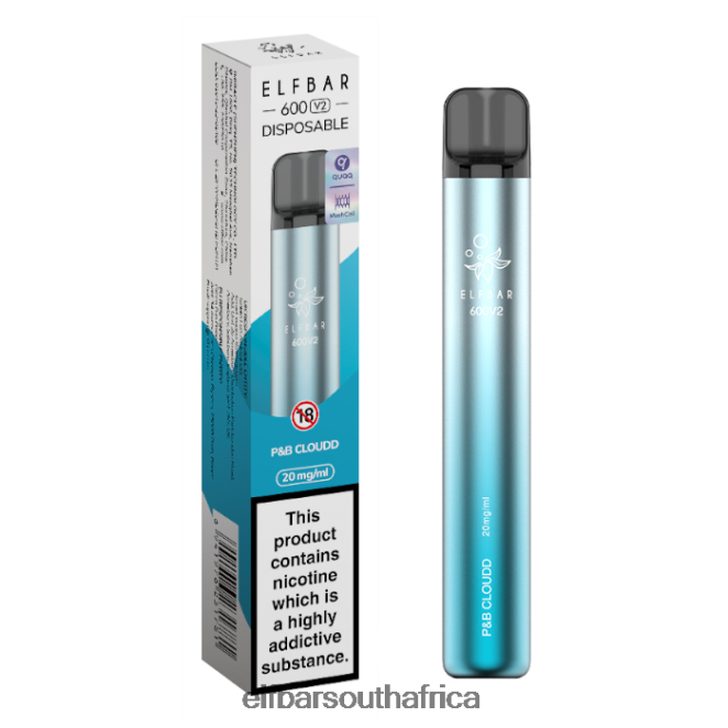 ELFBAR 600V2 Disposable Vape - 20mg 402LXZ25 P&B Cloud