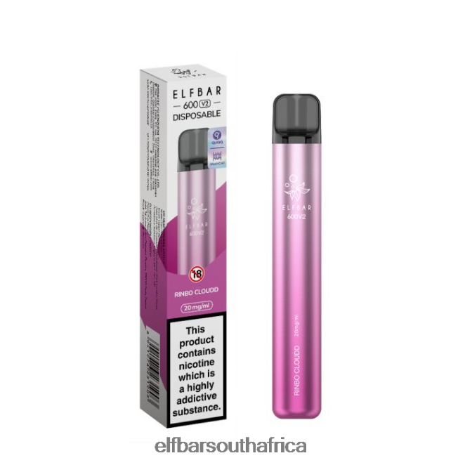 ELFBAR 600V2 Disposable Vape - 20mg 402LXZ26 Rinbo Cloudd