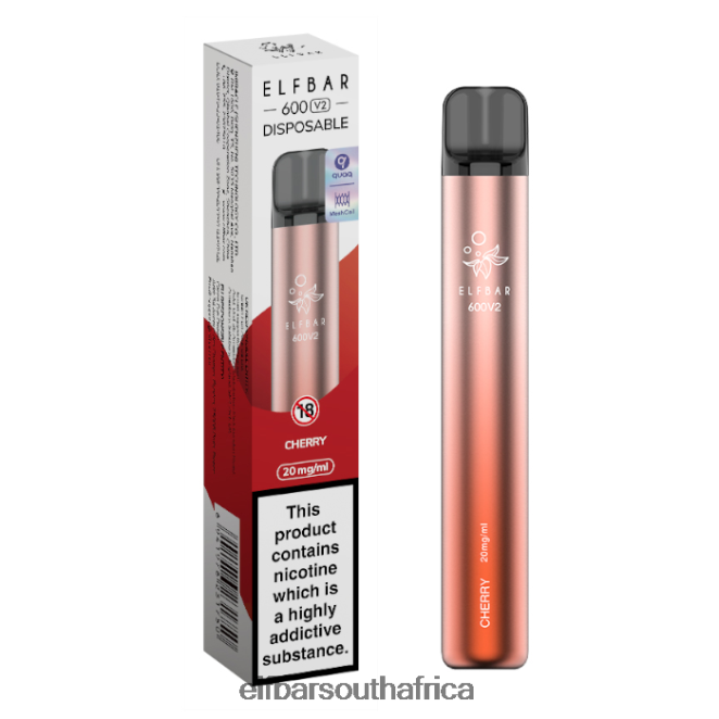 ELFBAR 600V2 Disposable Vape - 20mg 402LXZ5 Cherry