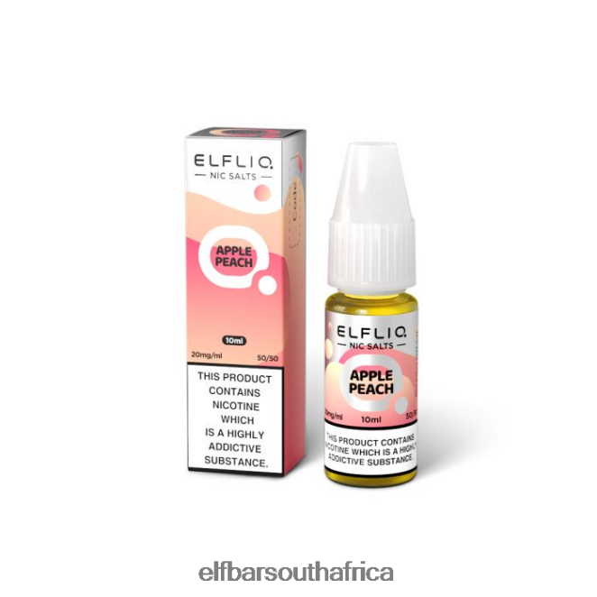ELFBAR ELFLIQ Apple Peach Nic Salts - 20ml-20 mg/ml 402LXZ220