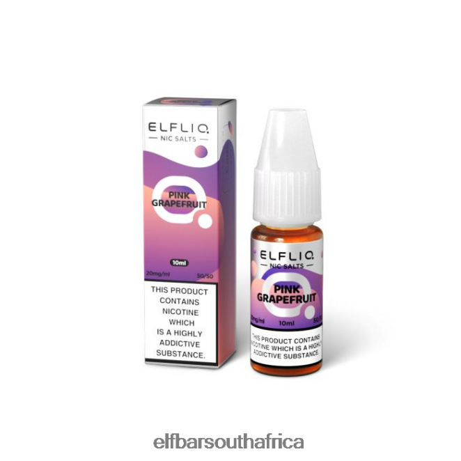 ELFBAR ELFLIQ Pink Grapefruit Nic Salts - 10ml-20 mg/ml 402LXZ203