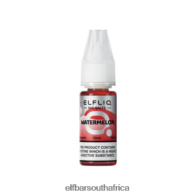 ELFBAR ELFLIQ Watermelon Nic Salts - 10ml-10 mg/ml 402LXZ204