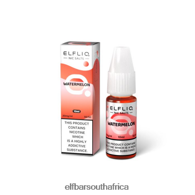 ELFBAR ELFLIQ Watermelon Nic Salts - 10ml-20 mg/ml 402LXZ205