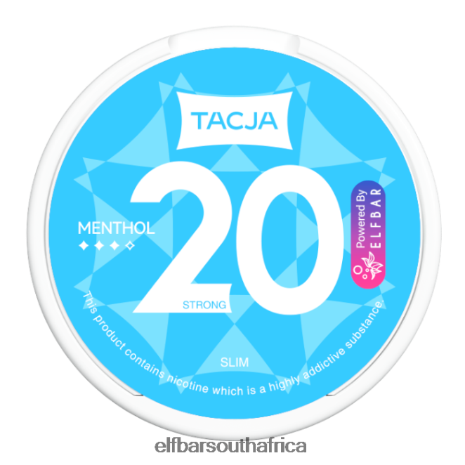 ELFBAR TACJA Nicotine Pouch - Menthol - 1PK-12mg/g 402LXZ221