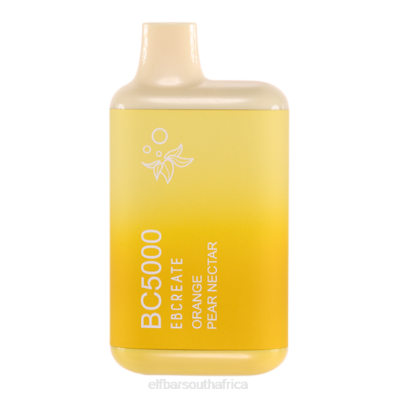 66HJ18 ELFBAR Orange Pear Nectar BC5000 Consumer - 50mg - Single