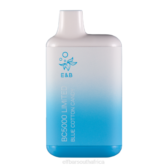 66HJ50 ELFBAR Blue Cotton Candy BC5000 Consumer - 50mg - Single