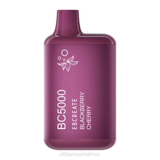66HJ66 ELFBAR Blackberry Cherry EBCREATE BC5000 Thermal Edition Consumer - 50mg - Single