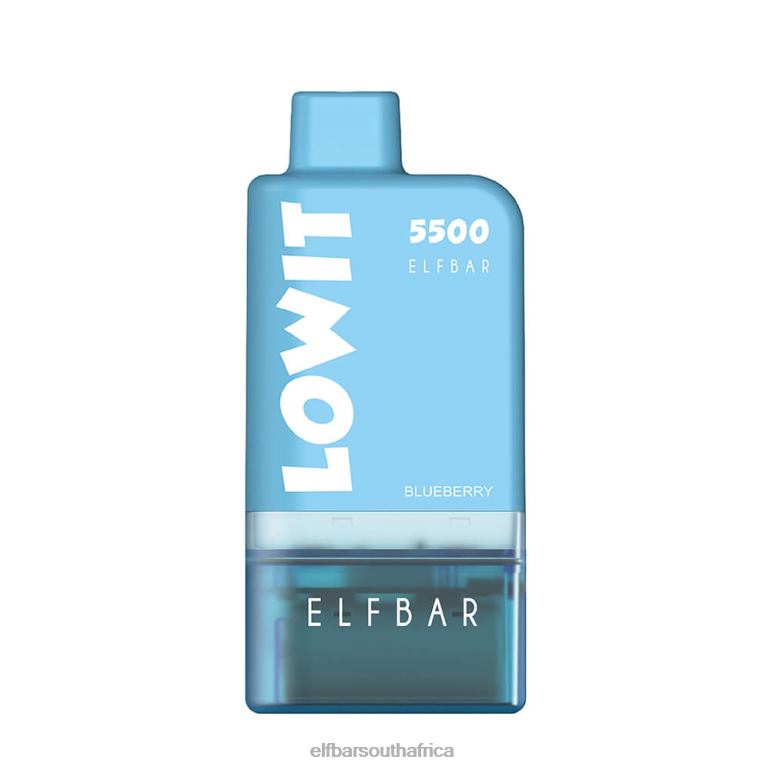 B8D2Z126 ELFBAR Prefilled Pod Kit LOWIT 5500 2%Nic Blue Raspberry