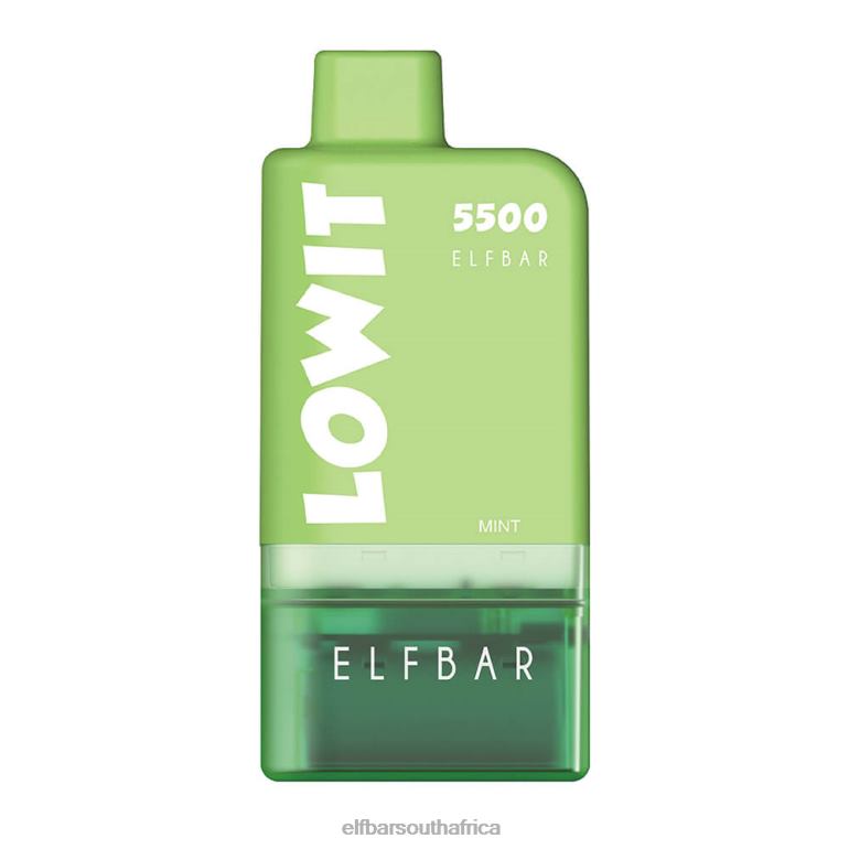 B8D2Z127 ELFBAR Prefilled Pod Kit LOWIT 5500 2%Nic Mint