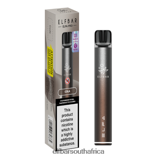 ELFBAR ELFA PRO Pod Kit - Rechargeable 402LXZ71 Twilight Brown + Cola Prefilled Pod