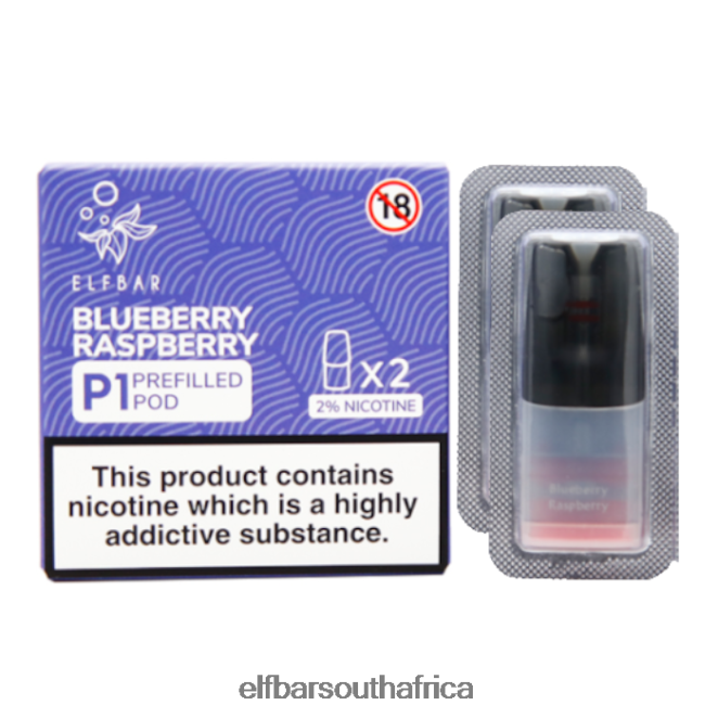 ELFBAR Mate 500 P1 Pre-Filled Pods - 20mg (2 Pack) 402LXZ145 Grape