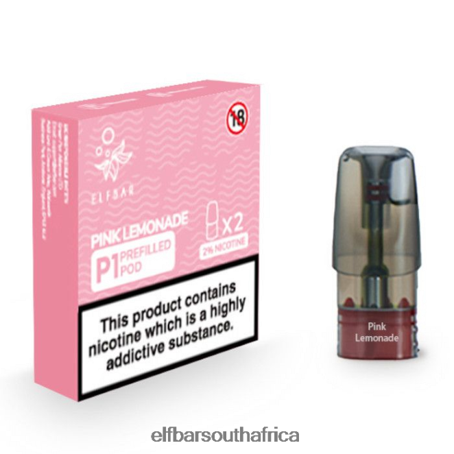 ELFBAR Mate 500 P1 Pre-Filled Pods - 20mg (2 Pack) 402LXZ150 Pink Lemonade