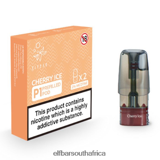 ELFBAR Mate 500 P1 Pre-Filled Pods - 20mg (2 Pack) 402LXZ156 Cherry Ice