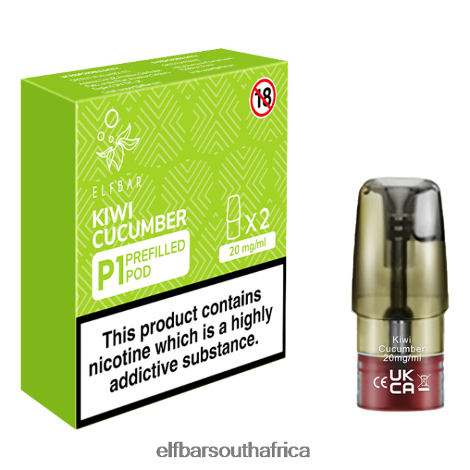 ELFBAR Mate 500 P1 Pre-Filled Pods - 20mg (2 Pack) Xenon 402LXZ168